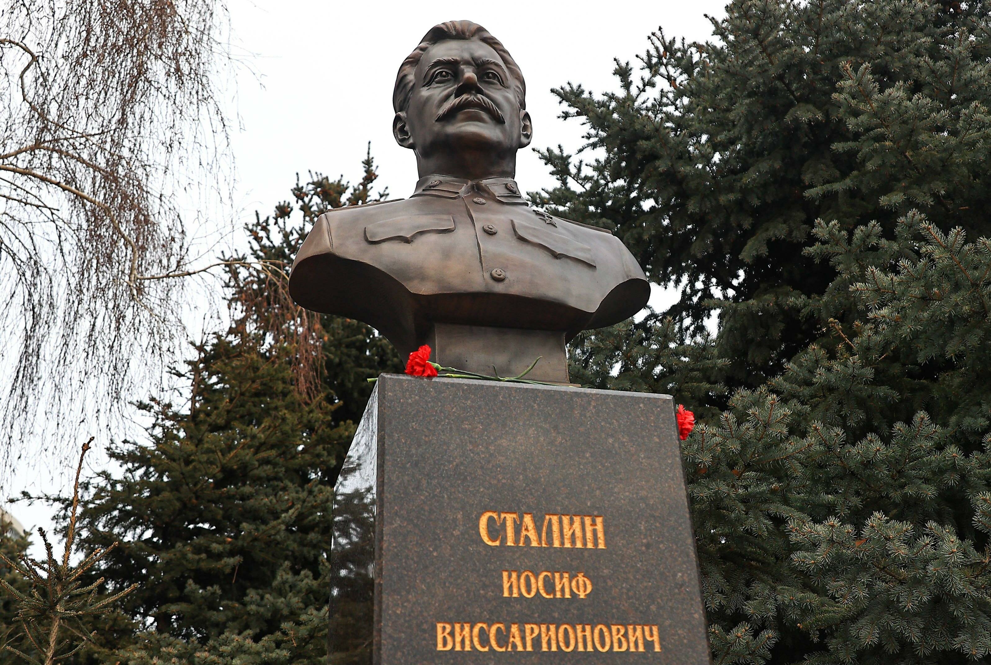 Statue de Staline à Volgograd