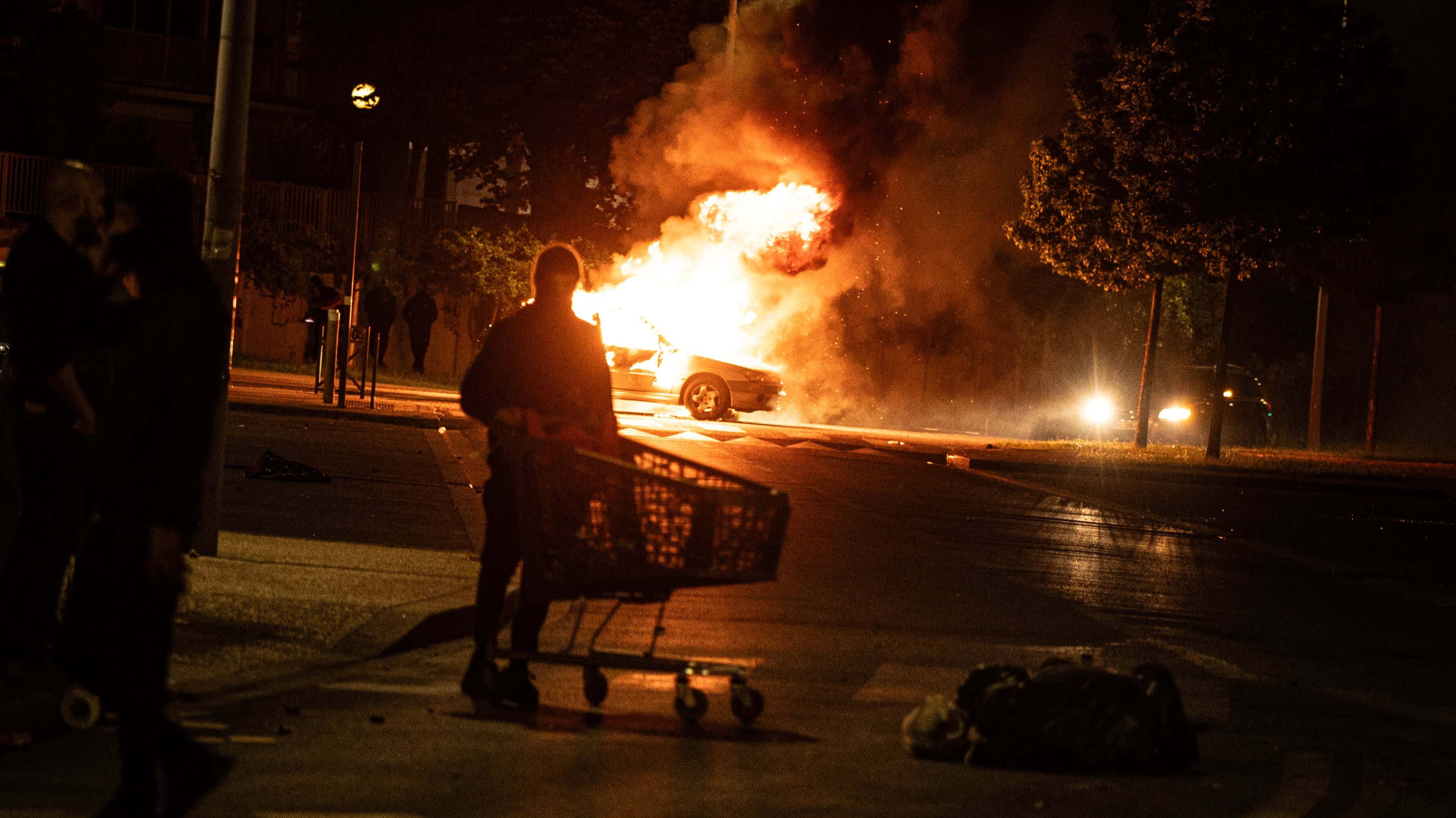 Emeute urbaine à Bordeaux le 29 juin 2023 après la mort de Nahel